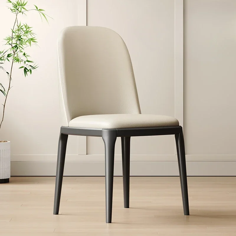 Italian Domestic Dining Chairs Backrest Minimalism Simple Table Dining Chairs Living Room Silla Para Comedor Furniture