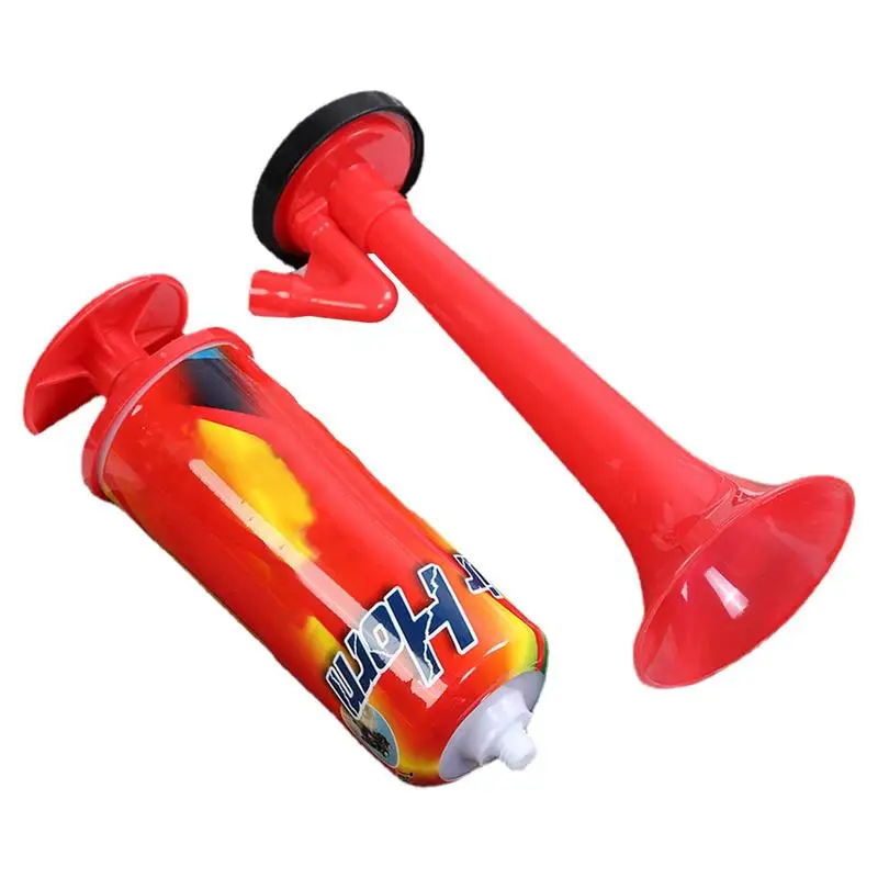 Super Horn Hand Pump Air Horn Cheerleading pallone da calcio sport Fans corno tromba di plastica con pompa a Gas Fine Qaulity