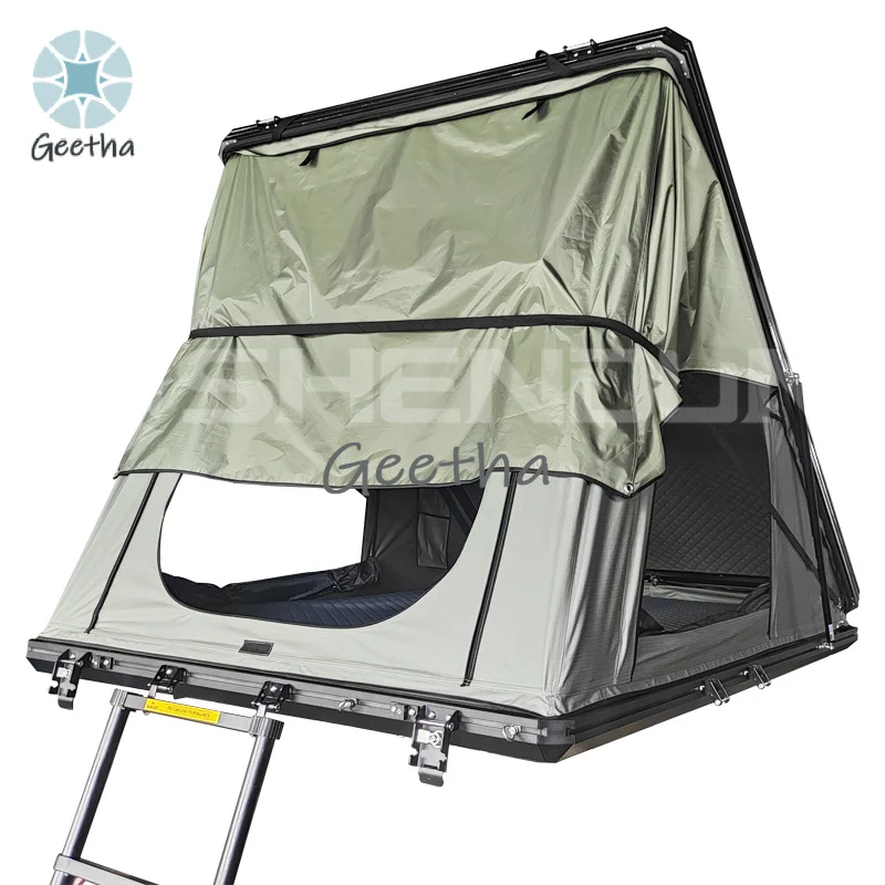 

SNDN Outdoor Camping Car Rooftop Tent Waterproof Aluminum Roof Top Tent Hard Shell