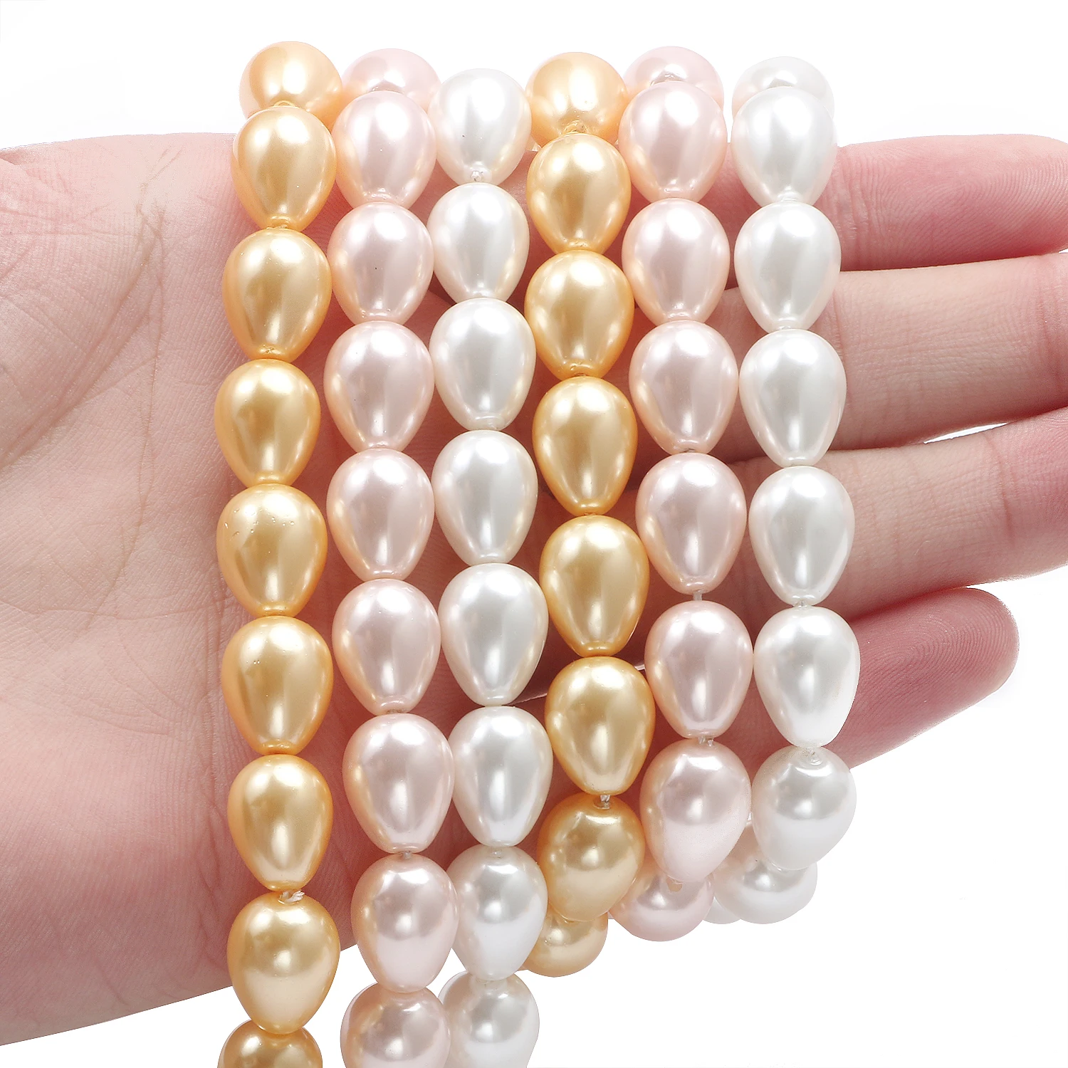 6x9mm 8x11mm 10x13mm Natural Water Drop Pearl Loose Beads Strand Beads For Jewelry Making Diy Earring Necklace Women Jewelry