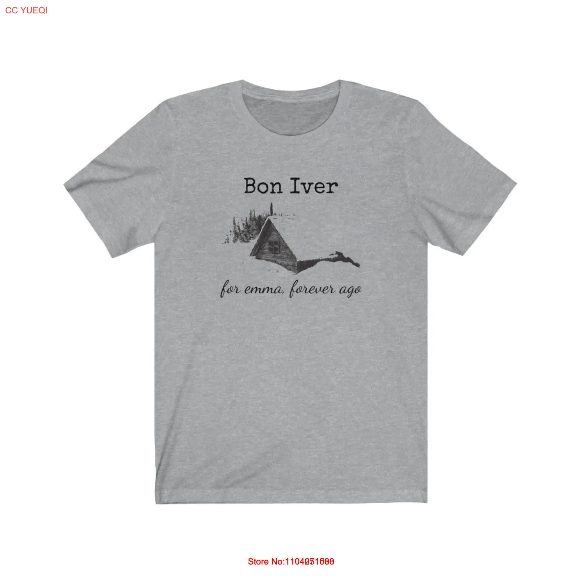 Bon Iver For Emma T Shirt long or short sleeves