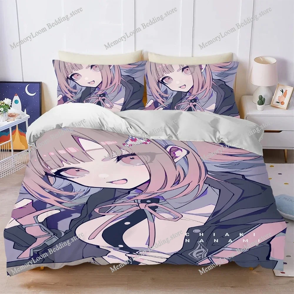 

D-Danganronpa 2 Game Duvet Cover Set Home Style Bedding Soft Laundry Cotton Bed Student Dormitory Gift Home Textileextile