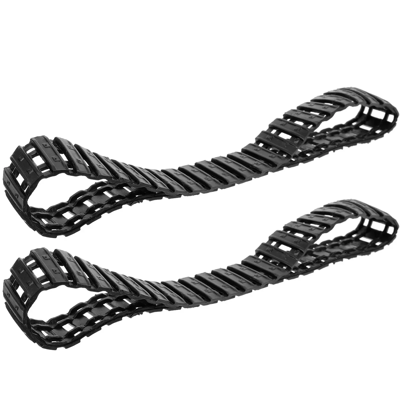 

2 шт. пластиковые запасные части для гусениц танка, для радиоуправляемых роботов-танков, улучшенная устойчивость, плавное передвижение по пересеченной местности