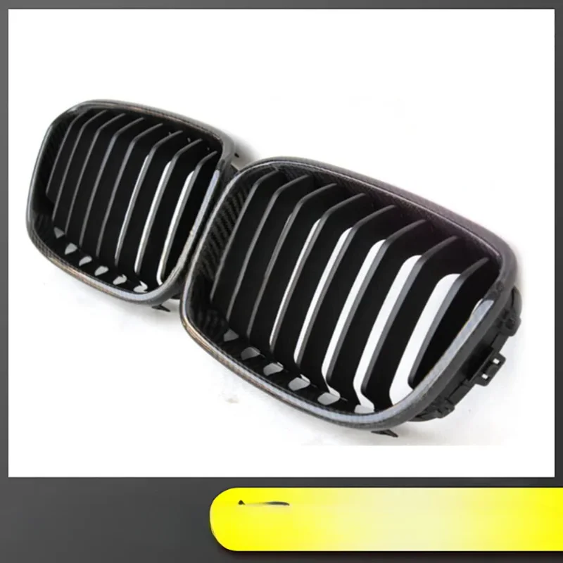 F20 car carbon fiber grille, suitable for 2011 2012 2013 BMW F20 front face grille modified accessories