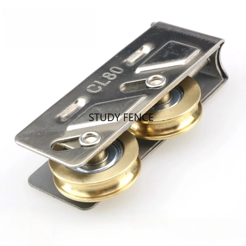 

2pcs Metal Door and Window Pulleys Balcony Sliding Window Wheels Household Hardware Accessories Window Track Small Pulley
