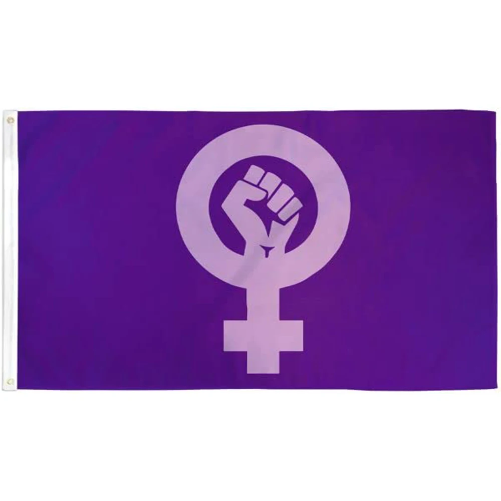 Flagnshow 100% Polyester Pro Choice Womens Rights Flag