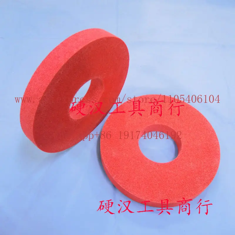 Stainless steel wire drawing wheel grinding machine fiber wood polishing wheel non-woven grinding