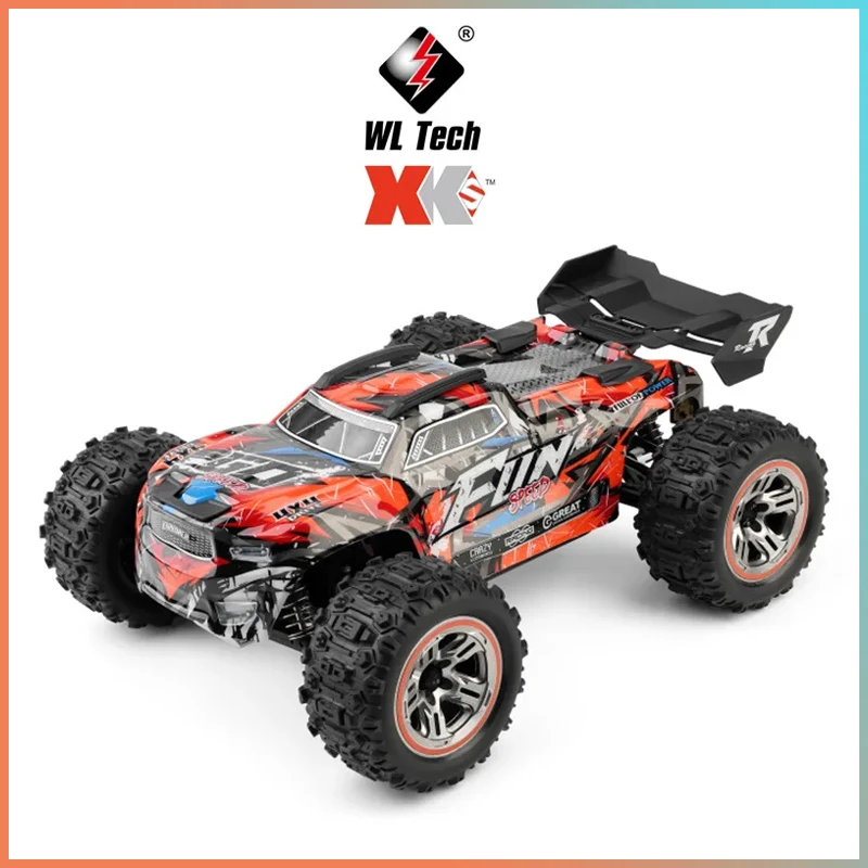 WLtoys 184008 1:18 Brushless RC Car 70Km/H High Speed Metal 4WD Drive Off-Road 2.4G  Three-in-one Electric BigFoot Truck New2023