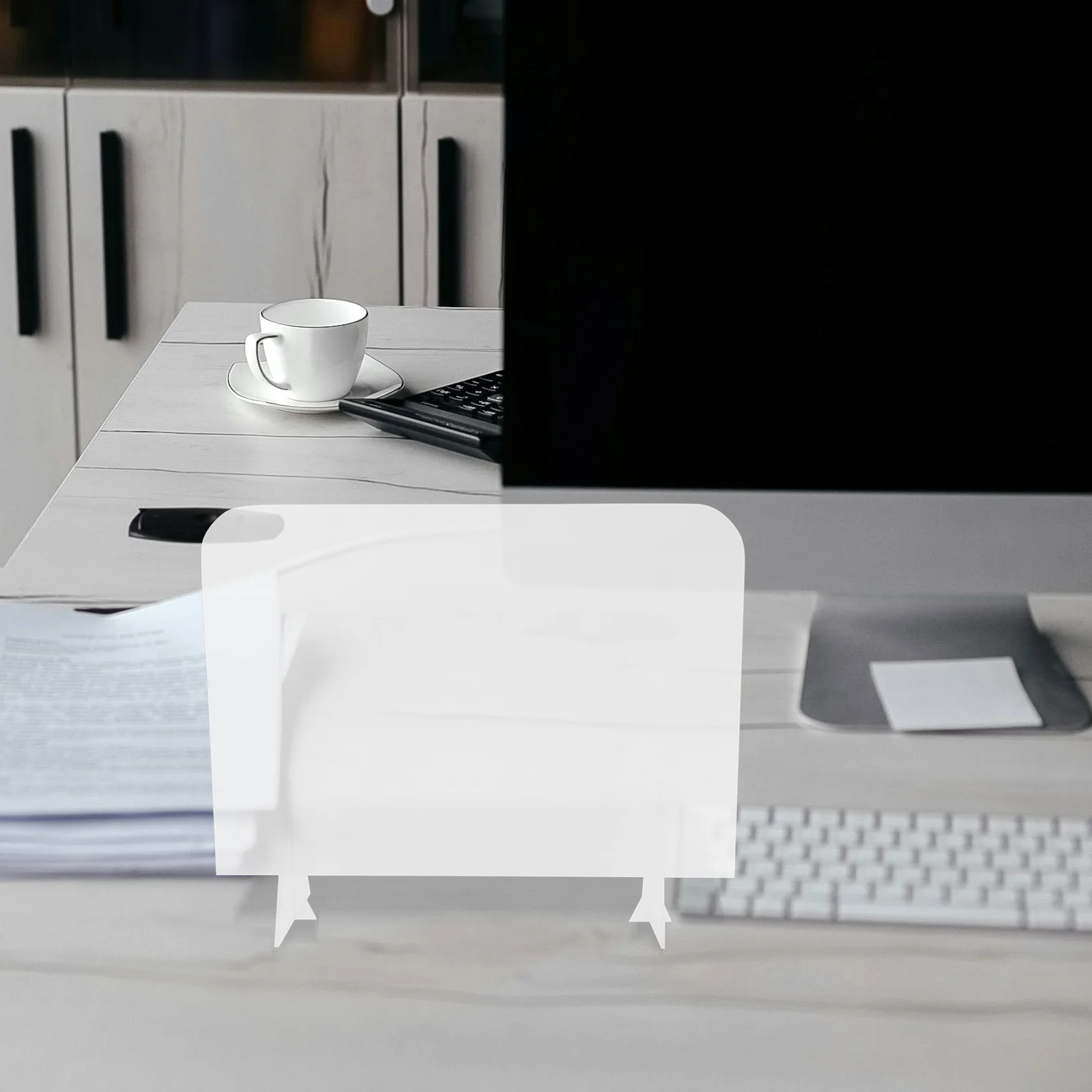 

Acrylic Transparent Memo Board Lightweight Portable Desktop Writing Board for School Home Office Supply Office Supply