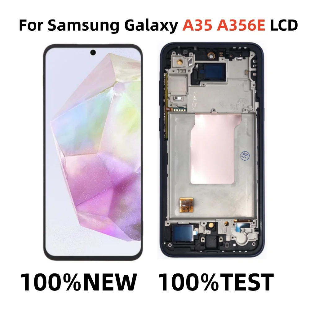 LCD for Samsung Galaxy A35 5G LCD Display Touch Screen Digitizer Assembly  FOR A356E A356B A356 Phone LCD Replacement