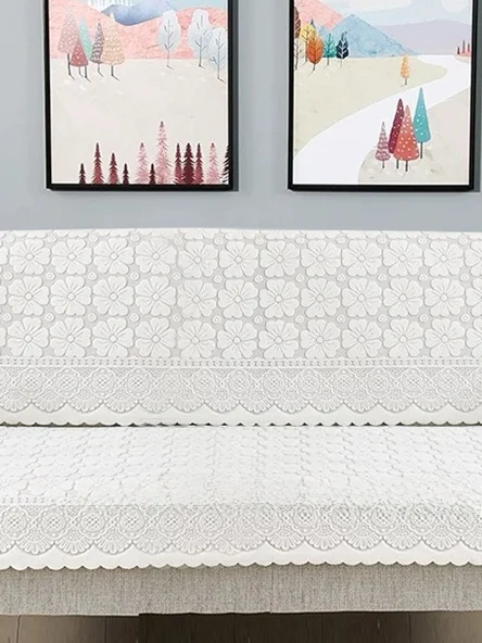 

Чехол для дивана Thiened Lace, универсальный, прямоугольный, для подлокотников, пылезащитный, современный, простой, из полиэстера