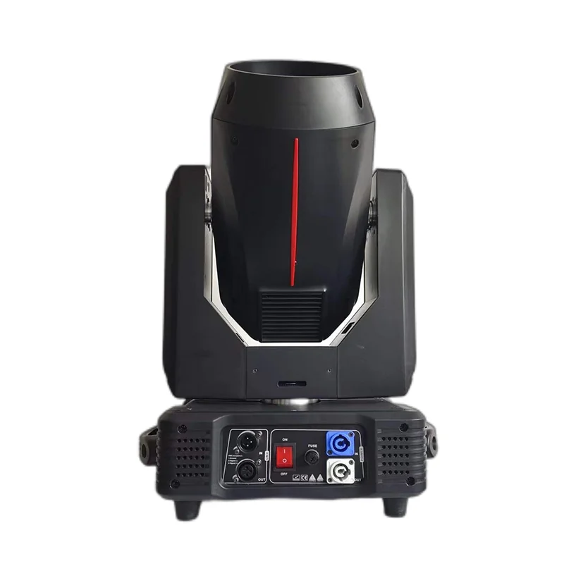 Feixe 17R 350W Moving Head Stage Light, DMX Beam Wash, Zoom Light para DJ, Bar Party, evento de concerto, casamento, Flycase, Roadcase, 2pcs por lote