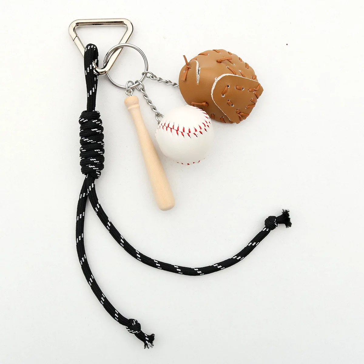 Bag Charm For Longchamp Mini Bag Tennis Pendant Baseball Glove Pendant Personality Ins Style Braided Lanyard