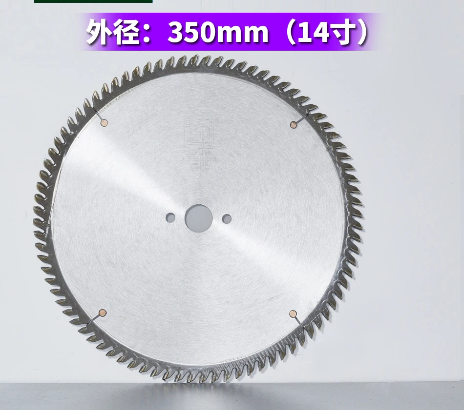 Outer Diameter 350, Thickness 3.5, Number of Teeth 60/72/84T Woodworking Alloy Saw Blade Makeup  Вейп