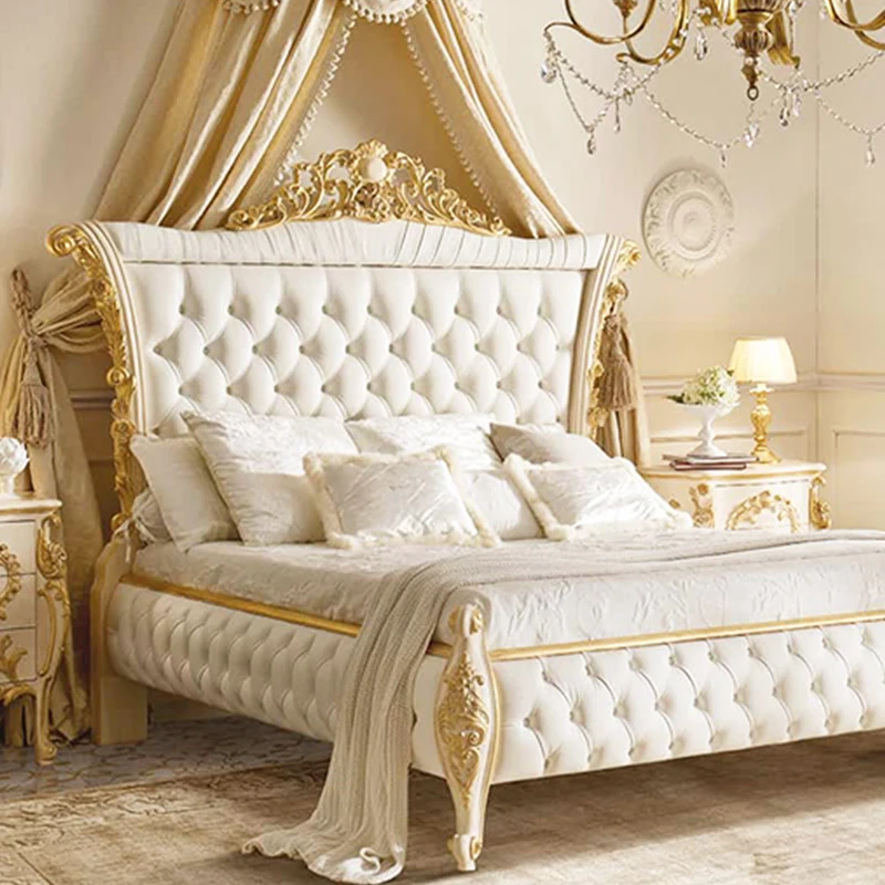 High Quality Bedroom Hotel Sets Luxury king Queen Wood Lit Size bedroom sets