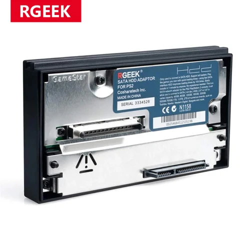 Adaptador de red RGEEK Sata para consola de juegos Sony PS2 Fat, conector HDD para Sony Playstation 2, enchufe Sata Fat