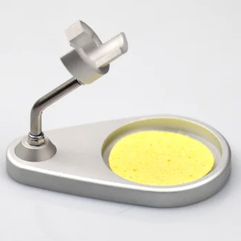 QUECOO T12-S9 سبيكة لحام حامل حامل قاعدة ل M8 P9 مقبض معدني لحام محطة دعم لحام السلامة