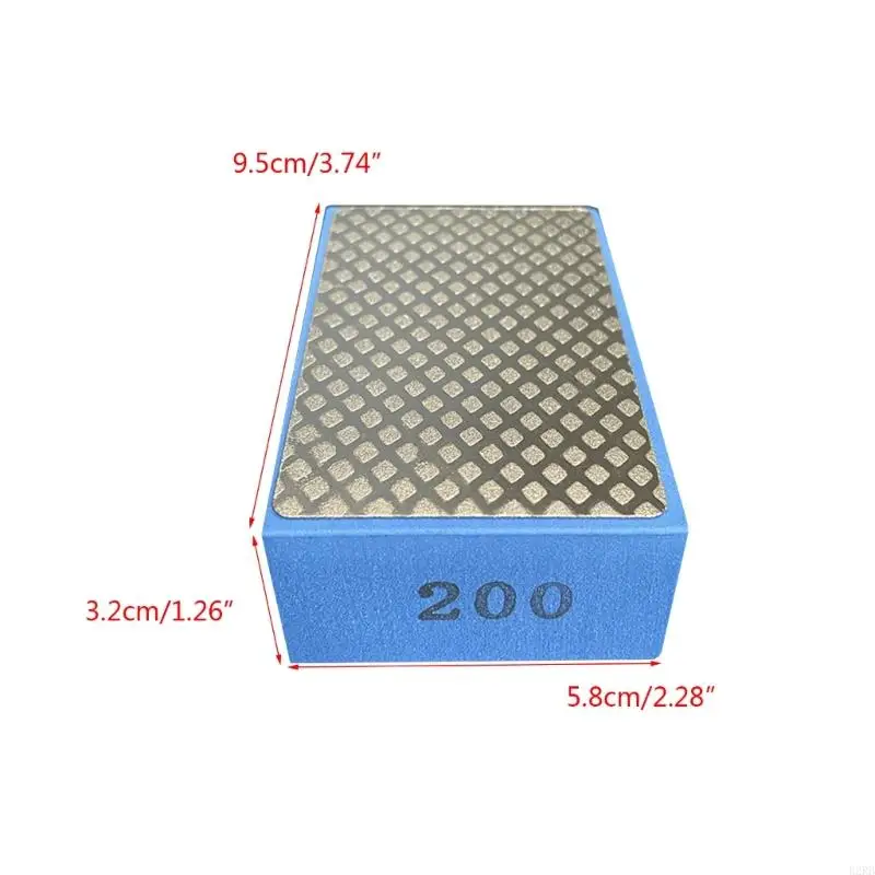 B2RB Diamond Hand Pad Block Block Grinding Polish Polish Block Landing Block