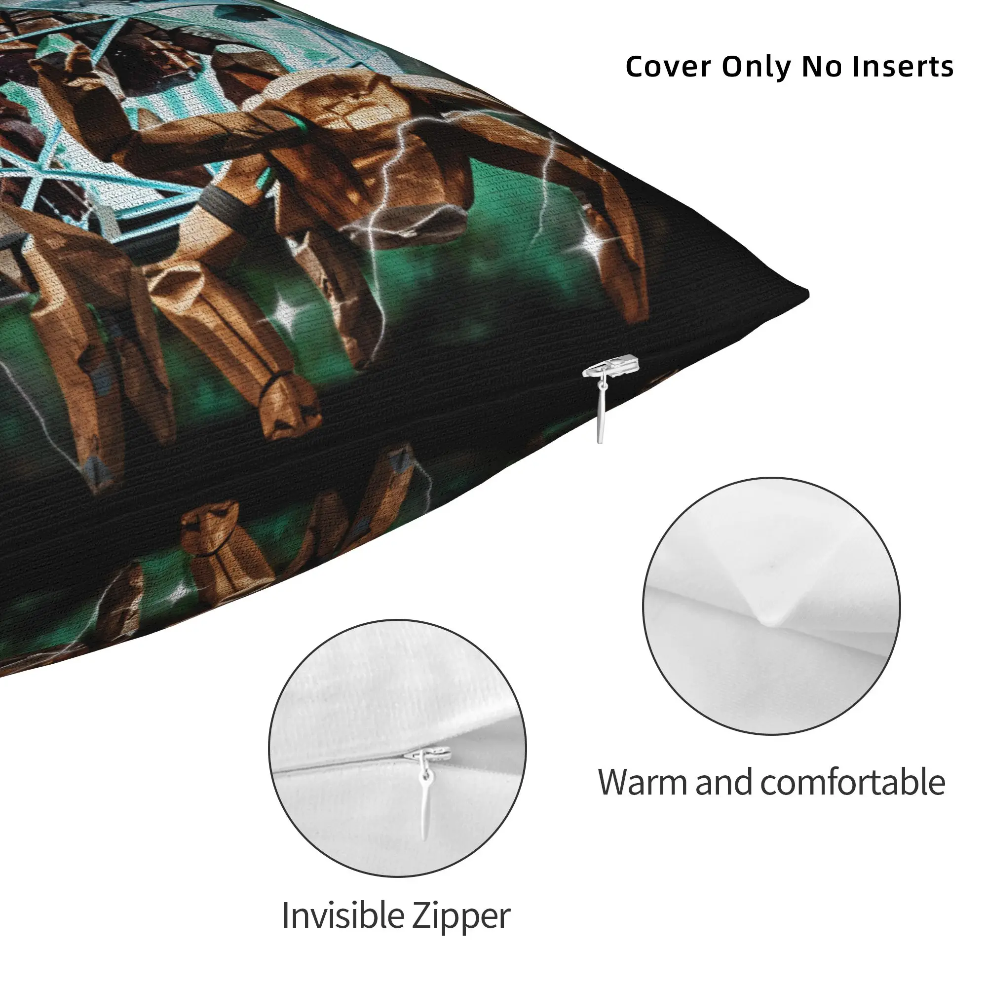 Soft Eridani-Rocky Bootleg Project Hail Mary Pillowcase Fabric Cushion Cover Decorations  Pillow Case Cover Bedroom Square