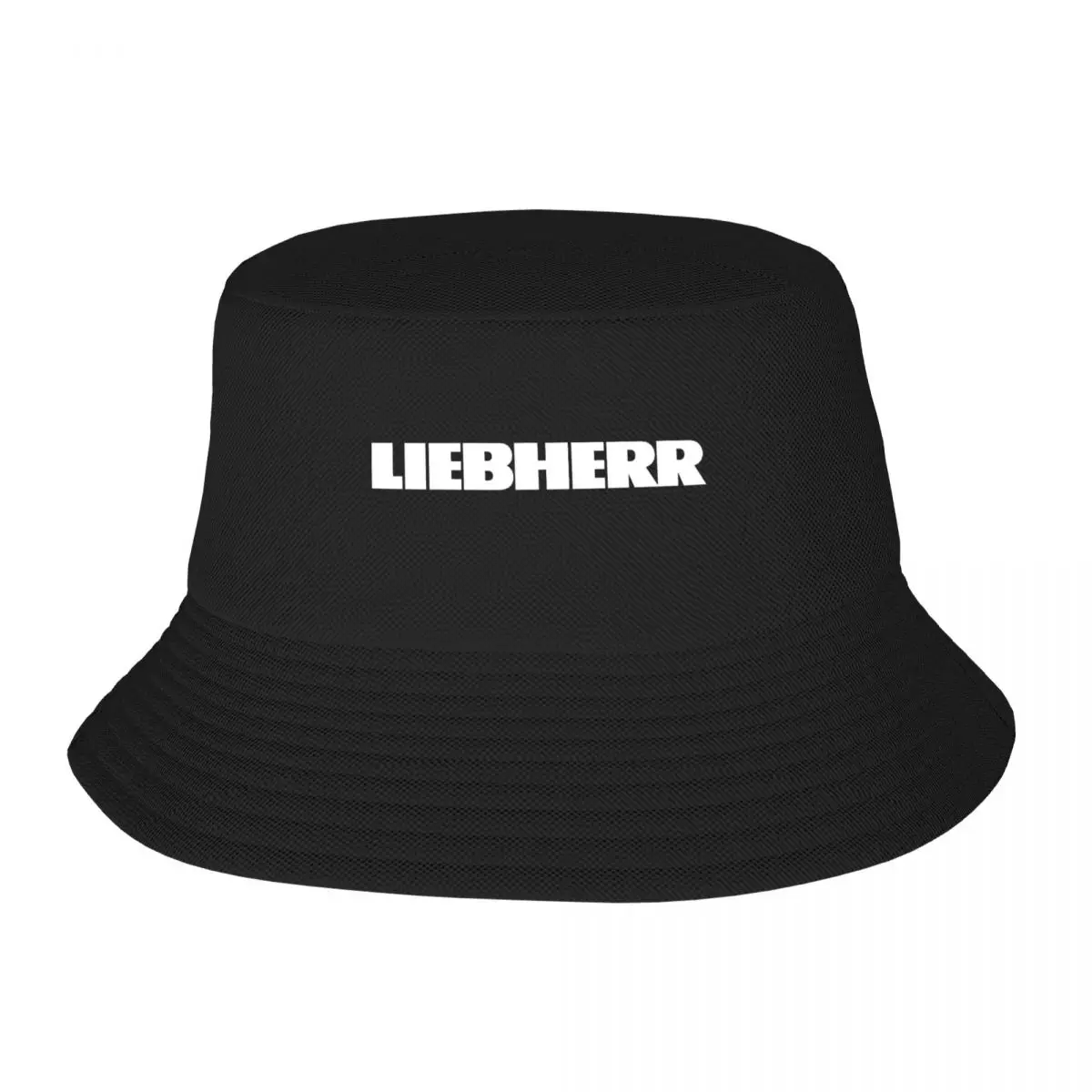 Bandera Liebherrs De Poliester Impresa Bandera De Excavadora Para Bucket Hat Sun Beach Fisherman Caps Visor Caps