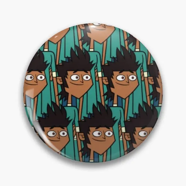 Total Drama Mike  Soft Button Pin Cartoon Creative Fashion Lapel Pin Cute Metal Jewelry Brooch Badge Clothes Women Lover Hat