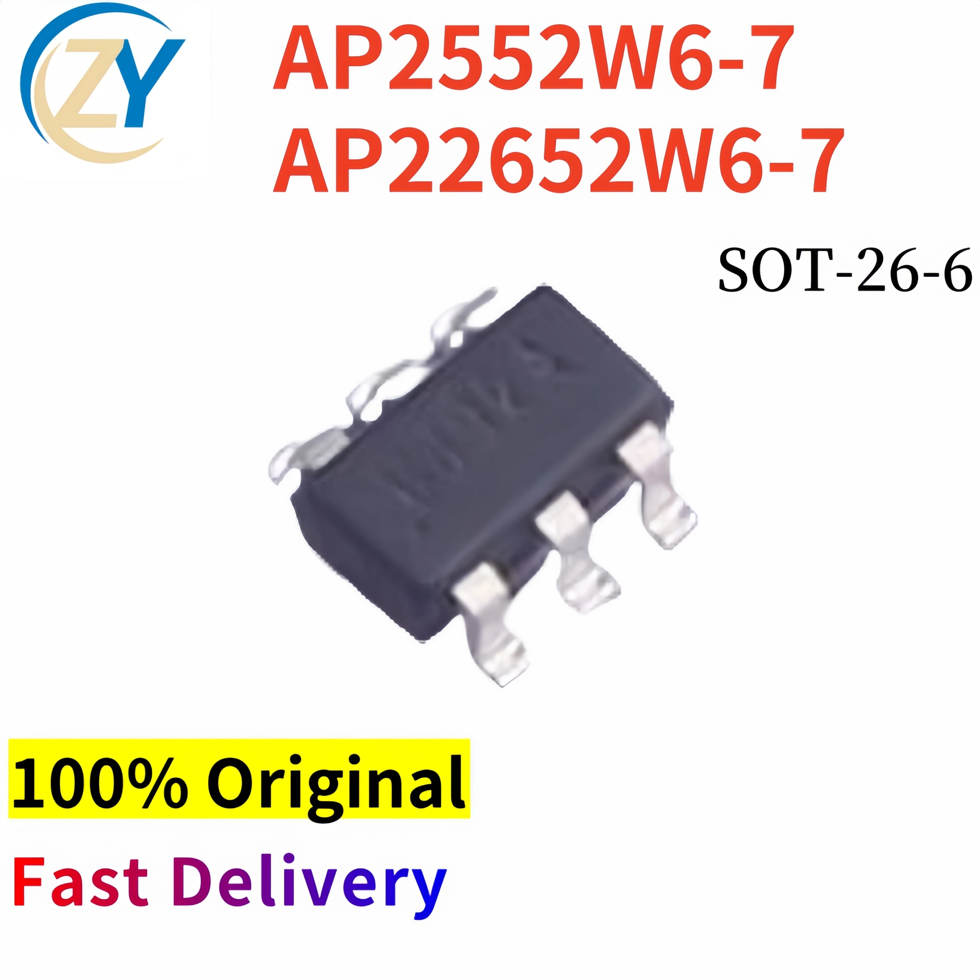 

(10-50pcs) AP22652 AP2552 SOT-26-6 AP2552W6-7 AP22652W6-7 Load Switches 100% Original & In Stock