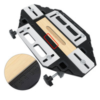 Door Hinge Template Hole Guide Jig Woodworking Hole Opener Positioning Slot Locator Door Cabinet Jamb Router Hinge Installation