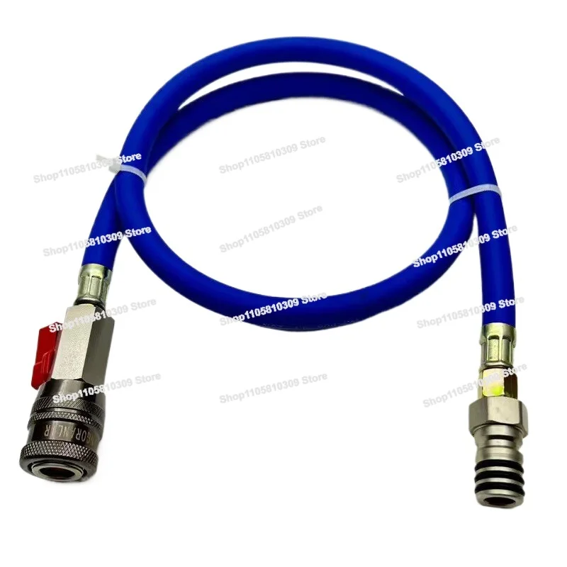 Change The Large Wind Cannon To A Small Wind Cannon, and Convert The Quick Connector Male and Female Pneumatic Air Compressors