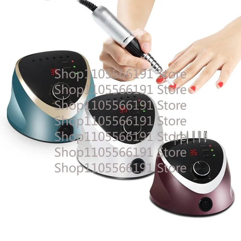 35000 Rpm Powerful Nail Polisher Forward And Reverse Switching Nail Remover Grinder