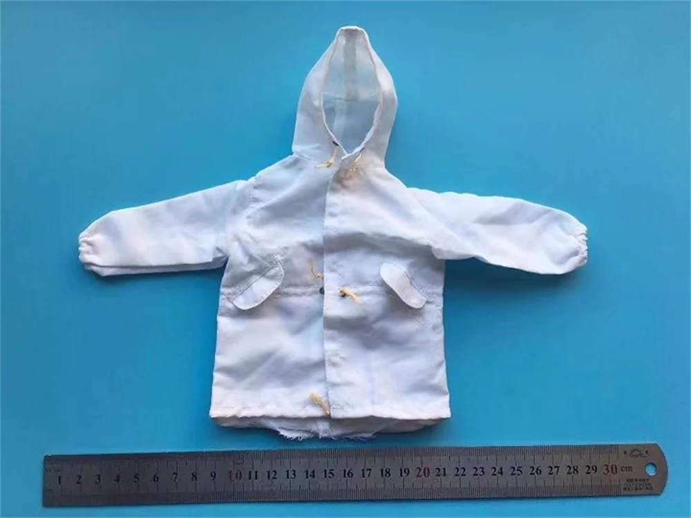 DML escala 1/6th muñeca soldado de invierno vestido blanco uniforme pantalón juguetes modelo accesorios para figura de acción de 12 "muñeco recoger DIY