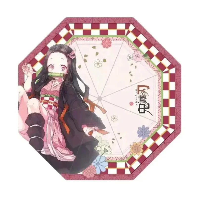 CyCartoon Loli Animal Umbrella Waifu Demon Slayer Figure Sun Umbrella Windproof 99% UV Proof Umbrella Kawaii For Kids Gift Paras view 4