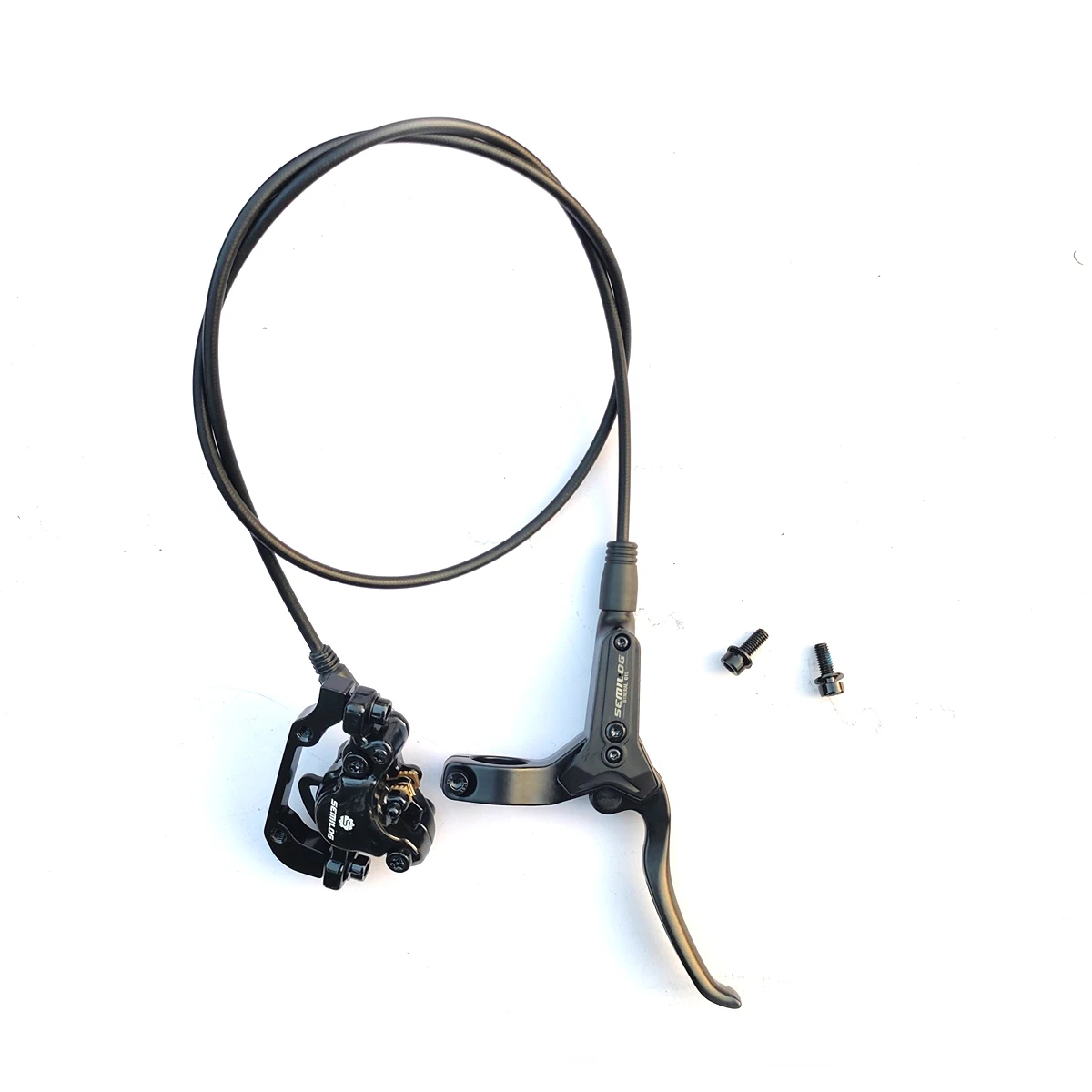 95/185cm  Cable  Mountain Bike Hydraulic Brake  Split Type Bicycle Brakes  2-pistons  Alloy   Bike  Brake