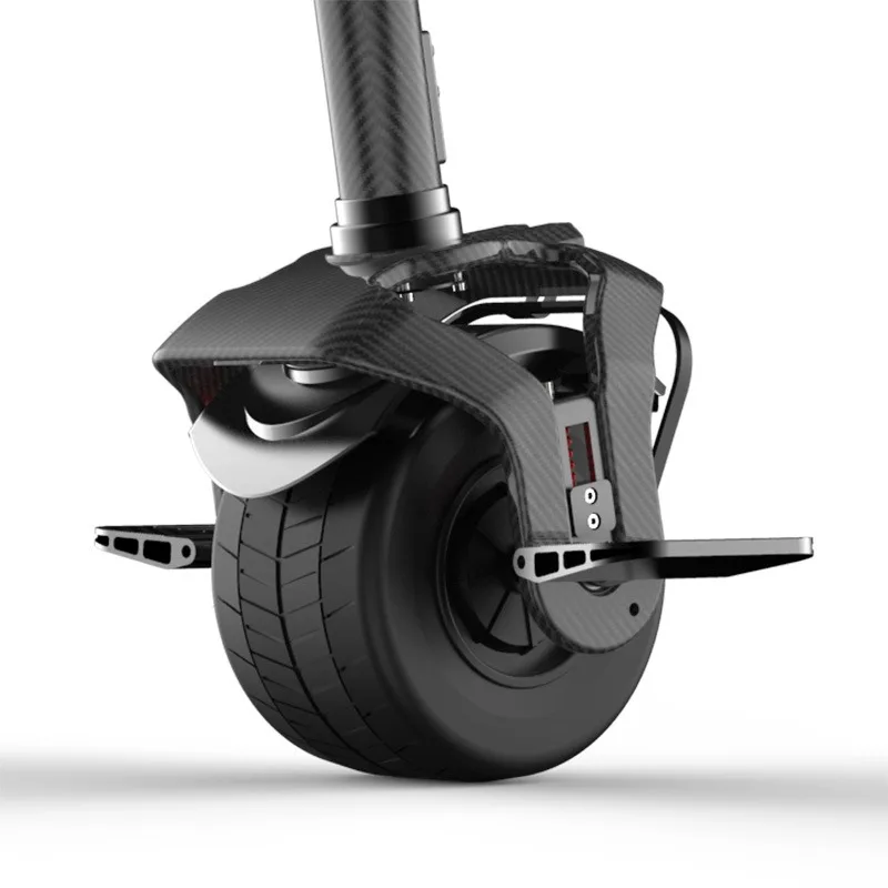 

MP005 Carbon Fiber Electric Somatosensory Car, Wide Tire Harley Unicycle Adult Electric Balance Car