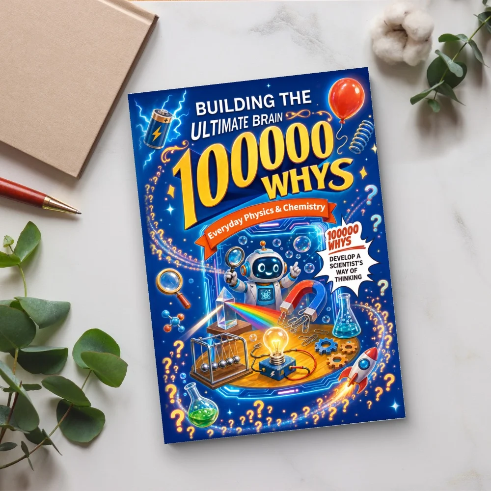 100,000 Whys Physics & Chemistry Around Us, Fun & Happy Science Kids Encyclopedia Science Q&A Early Educational Book