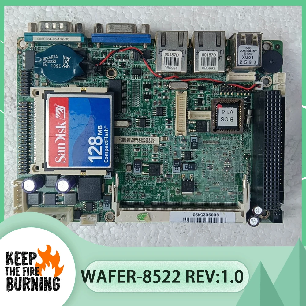 Industrial Control Motherboard 005E084-05-101-RS WAFER-8522 Rev:1.0