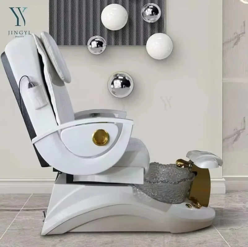 Hot Selling Foot Spa Pedicure Full Body Massage Chair Touch Massage Pedicure Chair With Bowl For Nails Salon