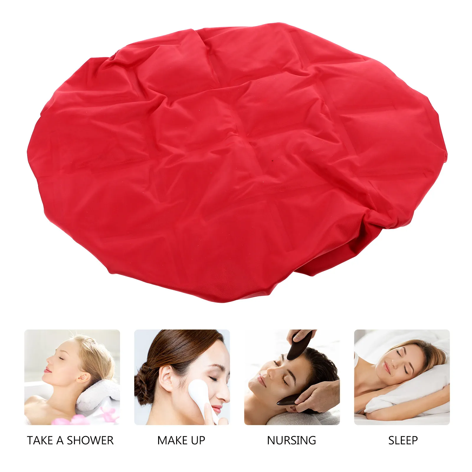 Microwavable Heat Cooling Hair Care Cap for Deep Conditioning Therapy with Built-in Gel for Efficient Nutrient Penetration