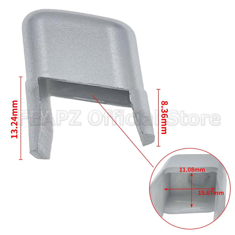 1Pc For Alfa Romeo 147 156 GT Hand Brake Switch Handbrake Lever Push Button Glossy Black Or Satin Chrome Car Accessories