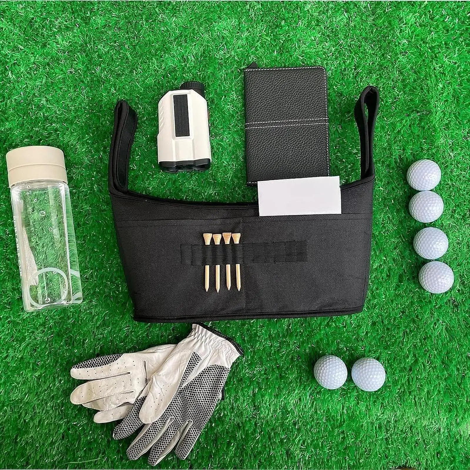 

Сумка-органайзер для гольф-кара, сумка для хранения на тележке, сумка большой вместимости, держатель для бутылок