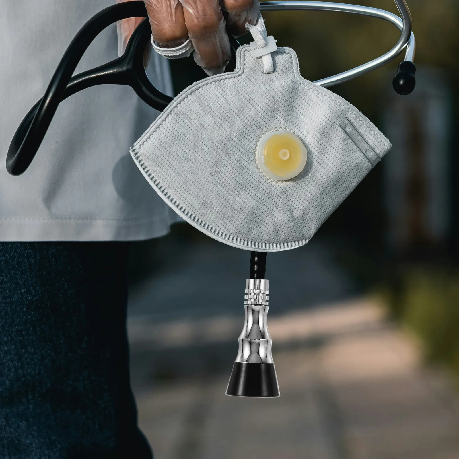 

Комплект для обслуживания стетоскопа: высокоточная звуковая головка с универсальным соединительным колпачком для ремонта стетоскопов