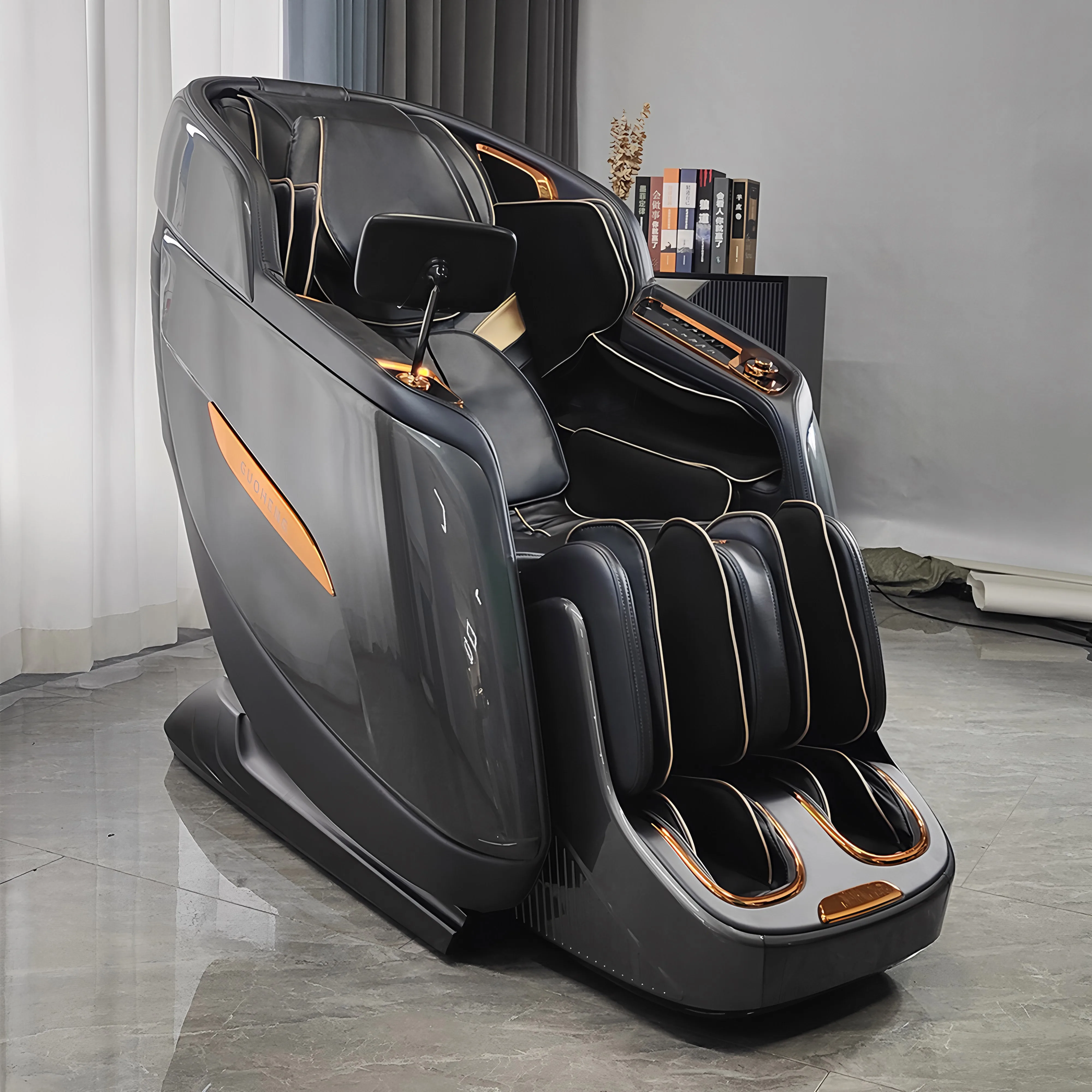 

GUOHENG Роскошное массажное кресло для всего тела 4d электрический массажный диван с нулевой гравитацией и подогревом
