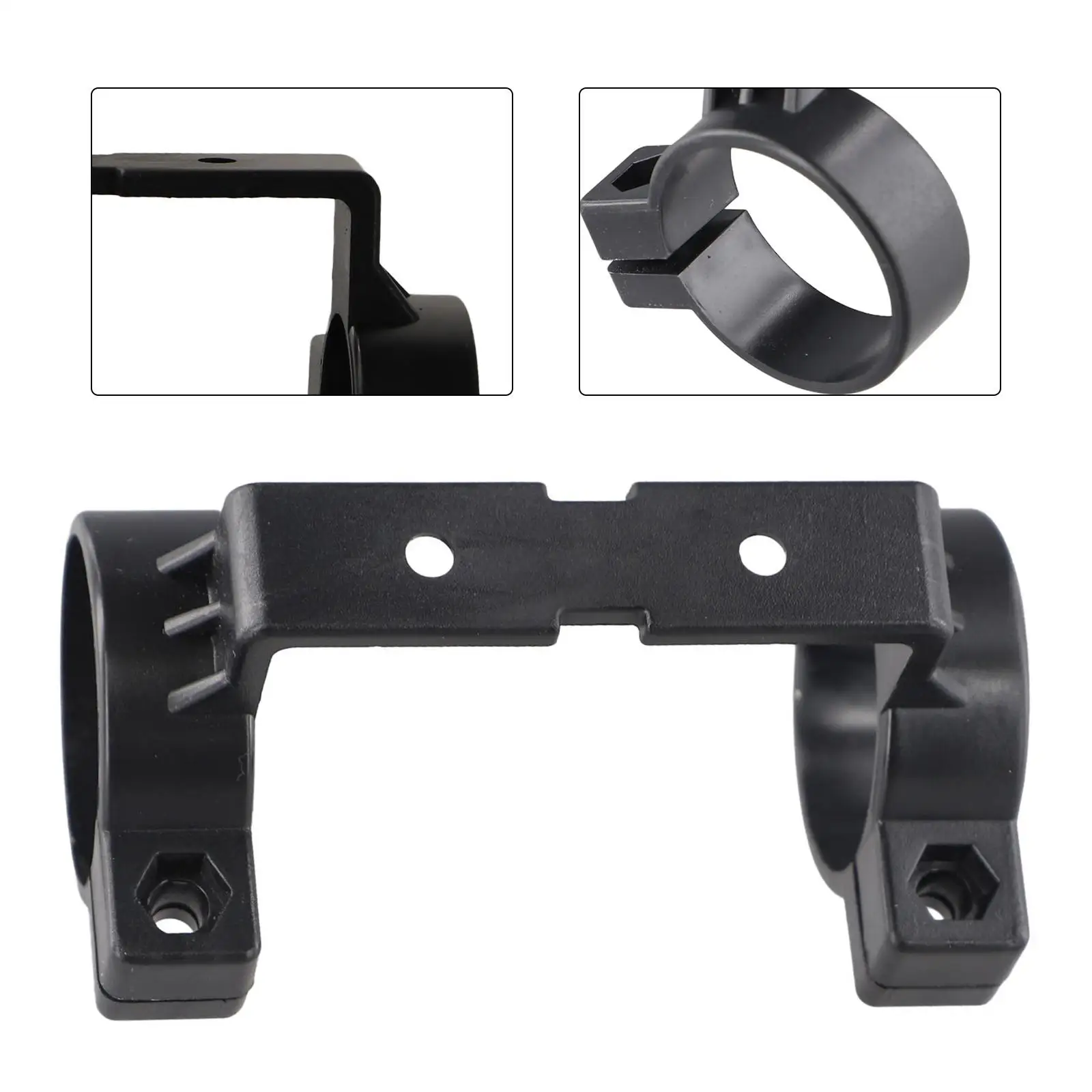 Holder Rack Bracket 1 Set Black Excellent Material Good Fixability Strong Practicability LCD Display Nice Portable