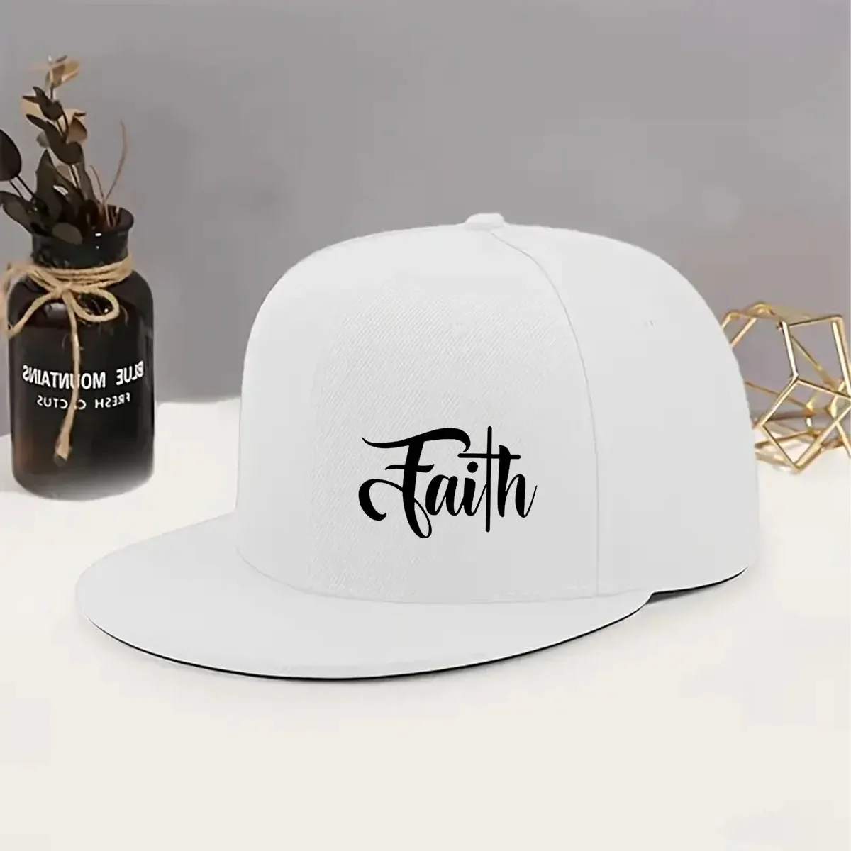Plain Hip-Hop Fashion Trend Versatile Baseball Cap, Unisex Urban Minimalist Casual Comfortable Flat Brim Hat