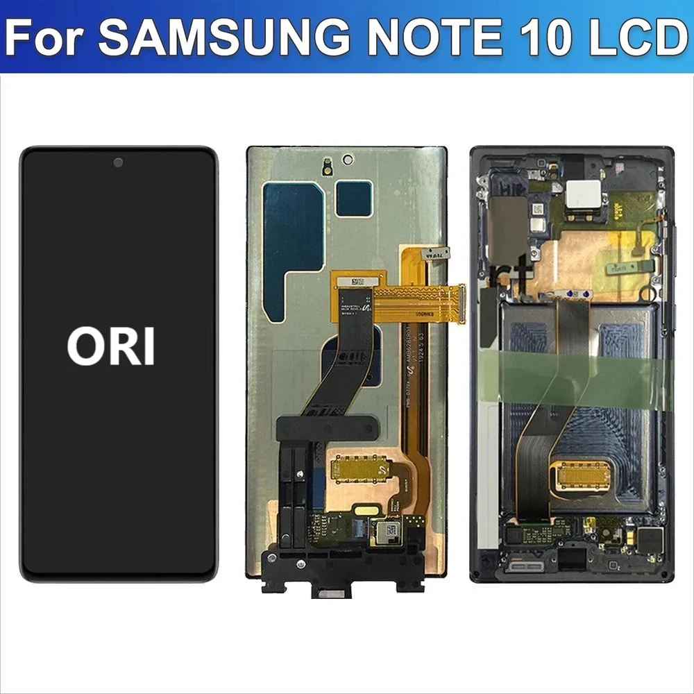 Imagem -04 - Tela Tft Lcd Amoled para Samsung Galaxy Note 10 Sm-n975f Substituição do Ecrã Táctil