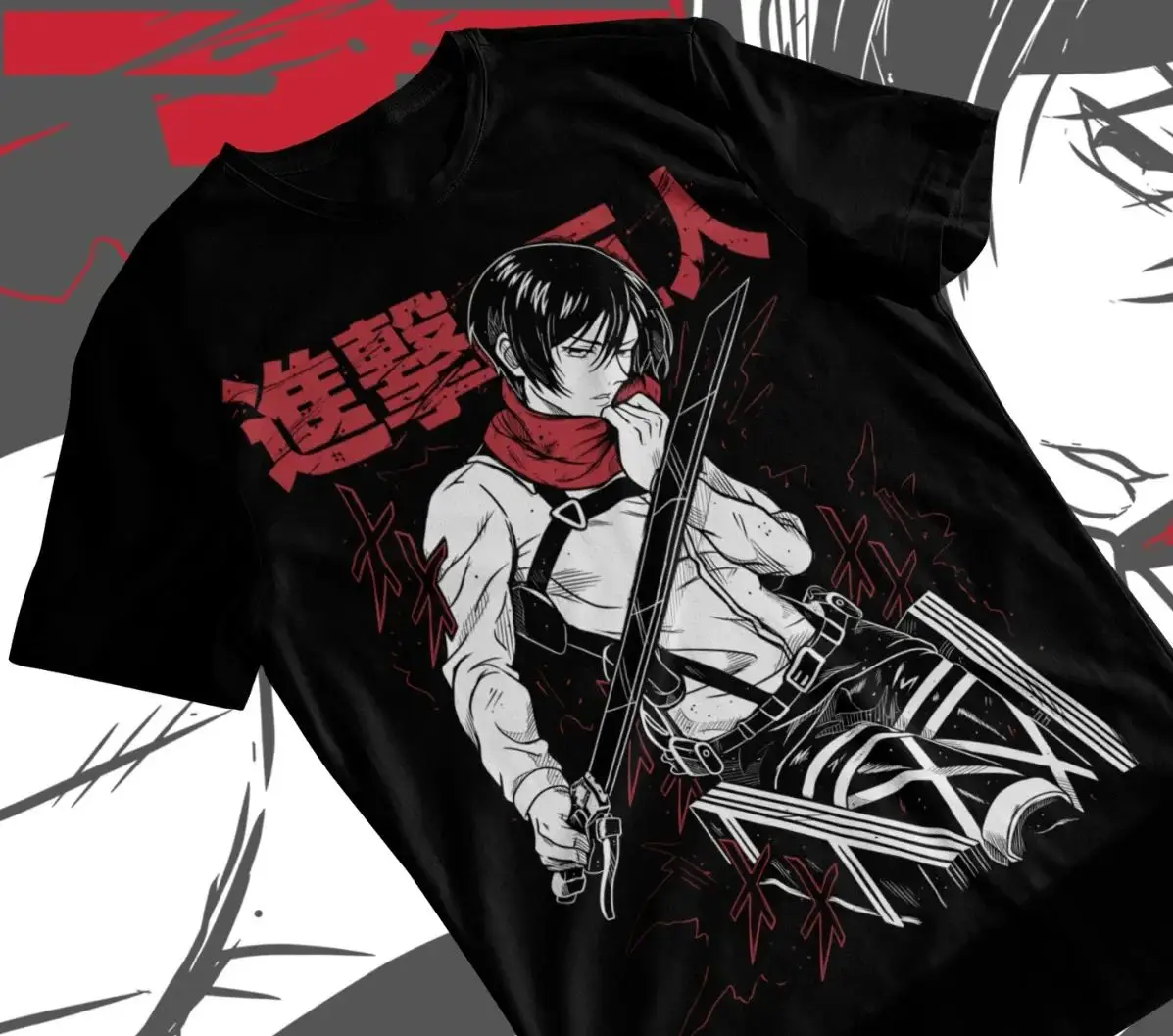 camiseta-de-algodao-estampada-unissex-attack-on-titan-eren-e-mikasa-gola-redonda-estilo-casual-solto-e-oversized-para-o-verao