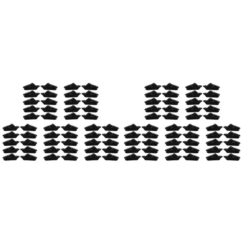 

Комплект из 100 зажимов ABMS для крепления тентов и баннеров с надежным фиксатором для кемпинга, палаток, навесов и баннеров