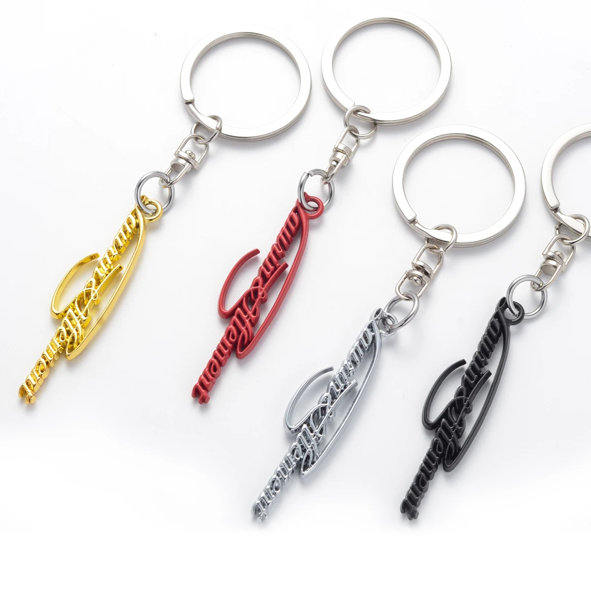 Car Keychain Laurin & Klement Logo Metal Keyring Key Ring Holder For Skoda Superb 3 Fabia Octavia Rapid Yeti Kodiaq Accessories