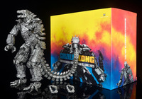 Anime NECA 2021 Mecha Godzilla SHM Godzilla Vs. King Kong Monster Figurine Model PVC Action Toys New Year's Christmas Gifts 20cm