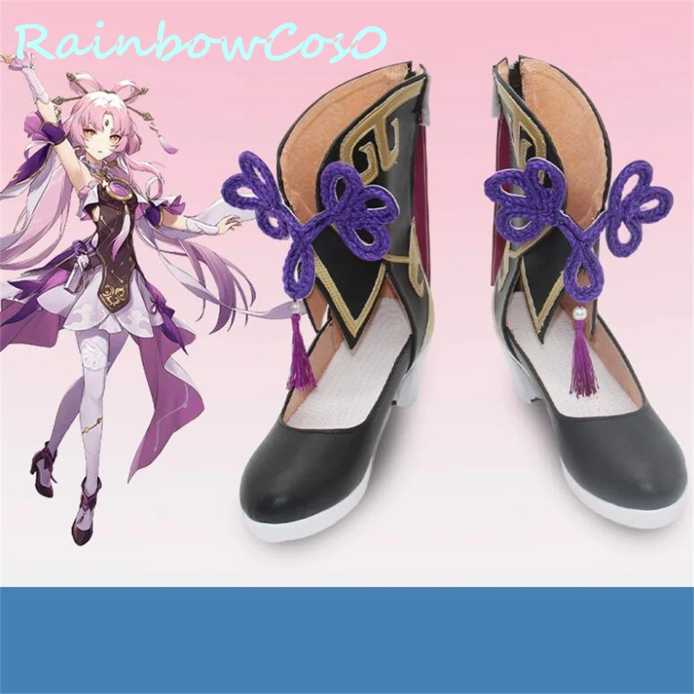 Fu Xuan Fuxuan Honkai Star Rail Honkai Impact Cosplay Schuhe Stiefel Spiel Anime Party Halloween Weihnachten Rainbowcos0 W3306