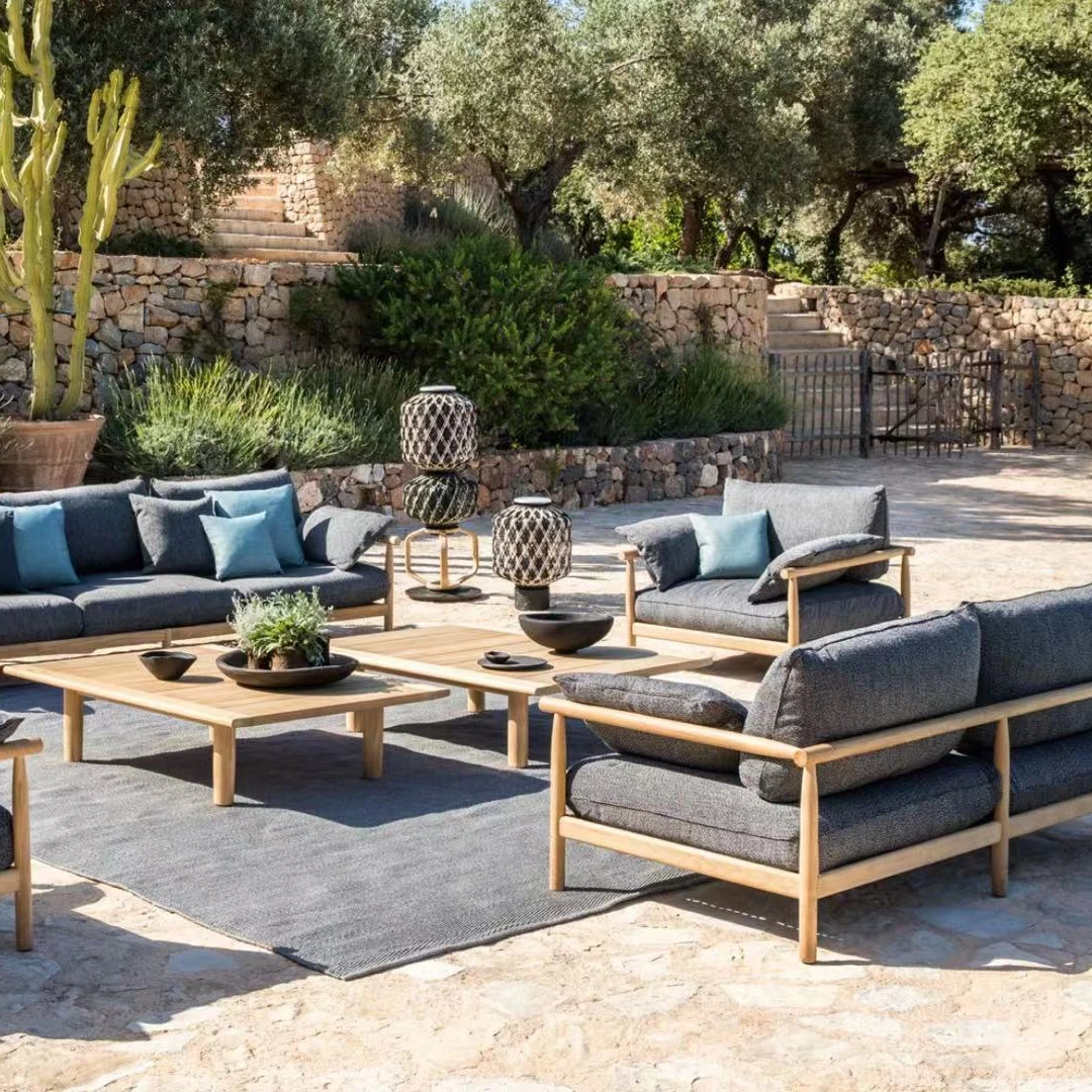 

Комплект садовой мебели из тикового дерева для отдыха на открытом воздухе